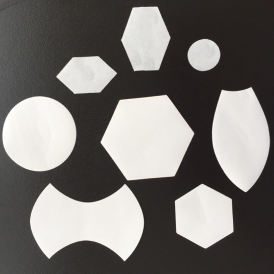 ヘキサゴンキルト hexagon Quilt 中沢フェリーサNakazawa Felisa honeycomb Circle spool マジ ピー